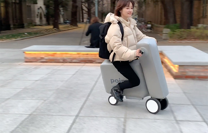 Scooter made with dropstitch